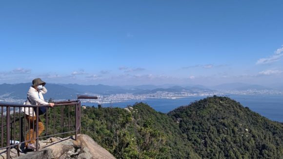 弥山からの眺望
