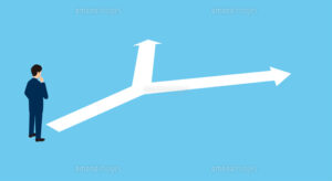 二つに分かれる